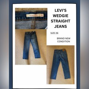 Levi’s High Waisted Wedgie Straight Jeans